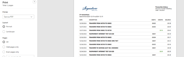 View and Download Check Information 11
